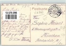 67806 W6760 Rockenhausen 1915 - Bahnhofstraße Gasthaus Dinebloch Dorfbach