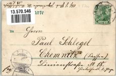 02977 O7700 Hoyerswerda 1904 - Volkstrachten Baumblüte