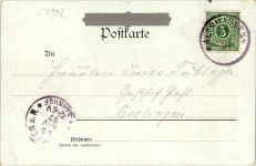 88069 W7992 Tettnang 1897 Lithographie Stadttor Schloss
