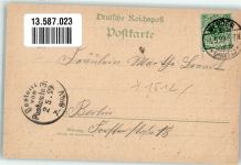 14542 O1512 Werder Havel 1899 Lithographie Etablissement Bismarckshöhe Marktplatz Post Windmühle