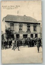 25709 W2222 Marne , Holst 1917 Foto AK Gasthaus zur Börse