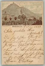 W5424 Kamp-Bornhofen , Rhein Lithographie Vorläufer 1889 BOAKC
