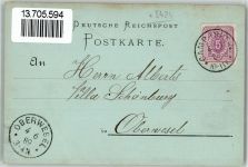 W5424 Kamp-Bornhofen , Rhein Lithographie Vorläufer 1889 BOAKC