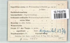 67700 Saverne Zabern 1880 BOAKC Elsässische Stärke Fabrik keine AK Lithographie