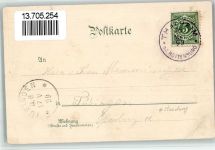72116 W7406 Talheim , Kr Tübingen 1899 BOAKC Lithographie Gasthaus Zum Lamm Hütte Bolberg Stauchung Veilchen