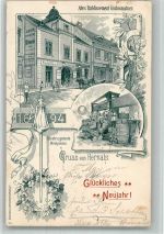 1170 Wien 17. Bezirk, Hernals 1900 BOAKC Lithographie Altes Etablisement Gschwander