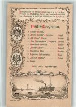 Mittagstisch zu Ehren Ostasiatischen Inf. Regiment Nr. 2 Satire Lithographie Kolonien Kiautschou 1901 BOAKC