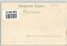 83313 W8227 Siegsdorf , Oberbay Lithographie Maria Eck Gemse Hochfelln Brünnling-Alm