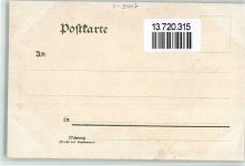 08294 O9401 Streitwald b Aue, Sachs BOAKC Lithographie Dorfansicht Gasthaus Streitwald
