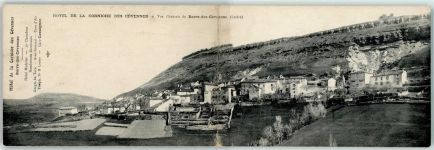 48400 Barre-des-Cevennes Klapp AK Hotel de la Corniche des Cevennes