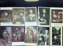 Lot mit 25 AK Tod Posten 21 bis 100 AK