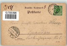 W3262 Arensburg , Schloß Lithographie Vorläufer 1891 BOAKC