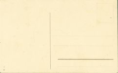 Schützen Oblate aufgeklebt Schwarz-Weiß-Rot AK mit Papierapplikation