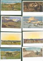 Lot mit 10 AK Segantini, G. Kleinposten bis 20