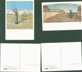 Lot mit 10 AK Segantini, G. Kleinposten bis 20