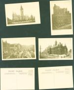Manchester Kleinposten bis 20 Lot mit 11 AK Serie I Originalumschlag