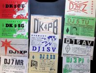 Lot mit 24 AK Qsl-Karte Posten 21 bis 100 AK