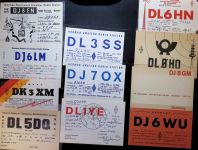 Lot mit 24 AK Qsl-Karte Posten 21 bis 100 AK