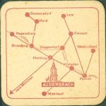 W8359 Aldersbach Brauerei Aretin-Werke K.G. Bierdeckel KEINE AK