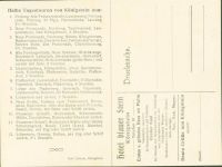 01824 O8305 Königstein , Sächs Schweiz Klapp AK Hotel Blauer Stern