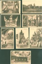 Bruges Brügge Kleinposten bis 20 Lot mit 12 AK Kirche von Jerusalem
