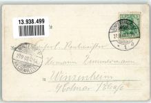 99706 O5400 Sondershausen , Thür 1903 - Schutzhütte Wilder Mann