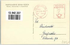 W8000 München Werbung Parfümerie Erna Koch Lippenstift Parfüm Puder Schützenstraße 1 a Werbung Kosmetik