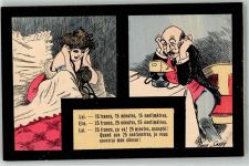 Humor Telefon Sager, Xavier Künstlerkarte