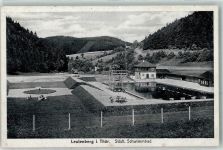 07338 O6804 Leutenberg , Thür - Städt. Schwimmbad