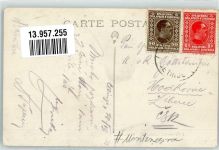Cetinje Cettigne 1918 - Ort handschriftlich
