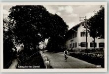 94419 W8386 Obergries , Kr Landau a d Isar - Radfahrerin