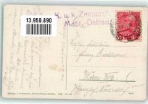 Ostrava Ostrau 1916 Gebrauchsspuren Ringplatz Oderfurt Antonienplatz Witkowitzer Werke Heinrichschacht