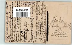 Burmester Rückseite : Erinnerung an das Burm ester Konzert 1909 Geiger