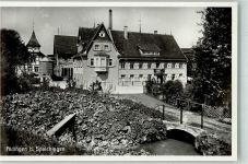 78554 W7209 Aldingen , Kr Tuttlingen Foto AK Gasthaus Rosenbrauerei