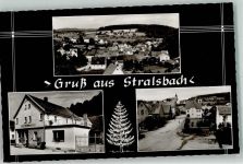 97705 W8736 Stralsbach Foto AK Kaufhaus Alois Wehner
