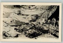 1950 Foto AK Building of Detroit Dam , Oregon Staudamm im Bau