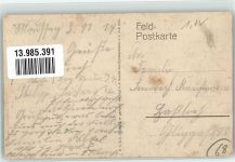 67350 Mulhausen Mühlhausen 1914 Künstlerkarte sign. Grischy, R. WK I Feldpost