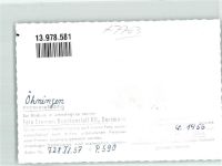 78337 W7763 Öhningen , Bodensee FOTO KEINE AK Fliegeraufnahme Ort handschriftlich