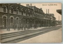 54800 Abbeville-les-Conflans 1914 - Bahnhof Iarny