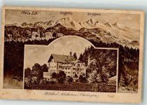 83313 W8227 Bad Adelholzen , Kr Traunstein, Oberbay Künstlerkarte Kurhaus Eug. Felle