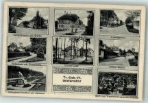92655 W8484 Grafenwöhr - Truppen-Übungsplatz Mannschaftslager Offizierlager Gefangengenfriedhof