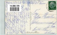 Grünberg Zielona Góra 1936 Gebrauchsspuren WK II beschnitten Ort lt. Verlag Wasserturm Kaserne
