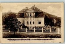 89231 W7910 Neu-Ulm Gebrauchsspuren Villa Foto AK Ort lt. Stempel