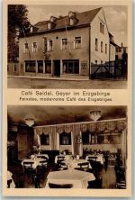 09468 O9307 Geyer - Gasthaus Konditorei Cafe v. Paul Seidel Marienstraße