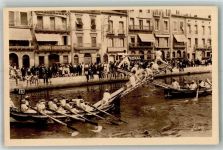 34200 Sete Foto AK Les Jouteurs Ruderer