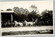 W8398 Anzing Kutschen Hindernisreiten Privatfoto AK