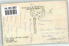 Las Palmas de Gran Canaria 1957 Gebrauchsspuren