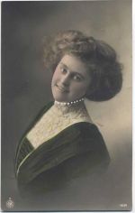 Mode, schöne Frau, Haarmode um 1910/20
