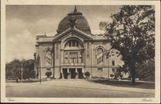 07545 O6500 Gera um 1920-30 - Gera, Theater/theatre,Ortsgruppe Gera