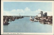 um 1930/40 - Sorel, Hafen (harbour), Canada